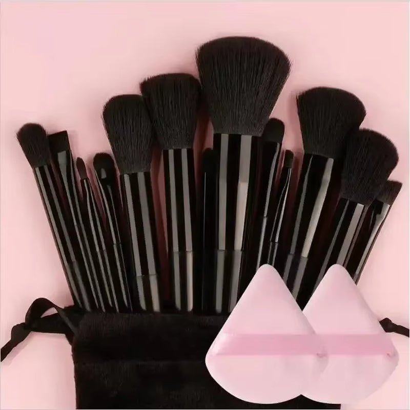 Professional Makeup Brush Set – Soft Fluffy Kabuki & Blending Brushes