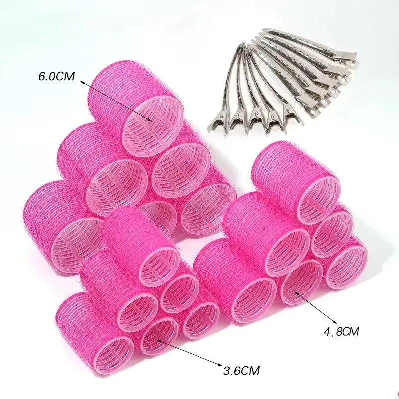 Heatless Hair Curling Rollers Set – No-Heat Hair Styling Tool