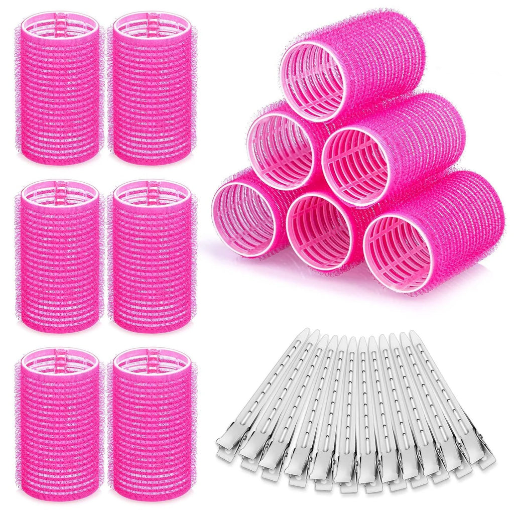 Heatless Hair Curling Rollers Set – No-Heat Hair Styling Tool