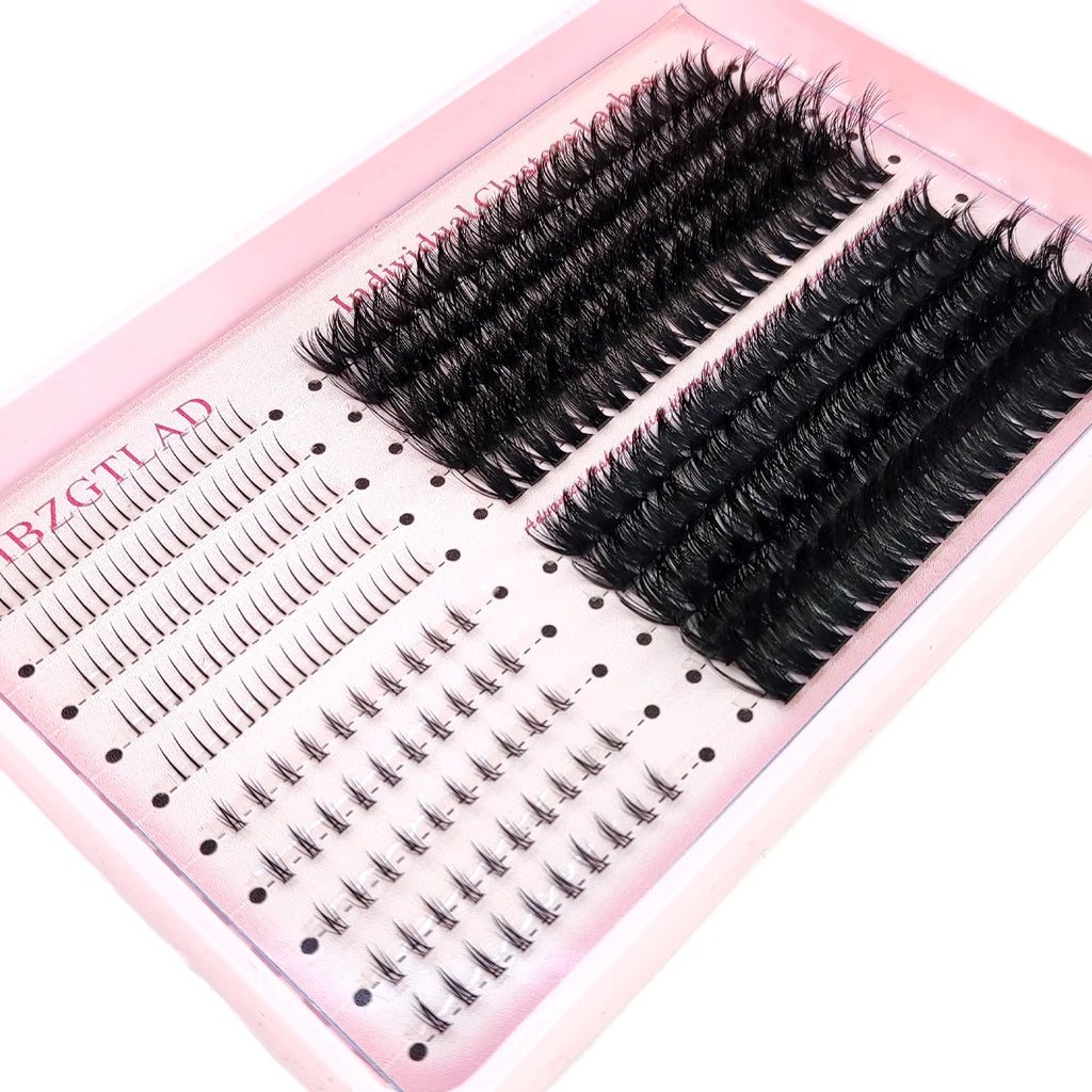 Premium Volume Lash Clusters – 80D & 100D